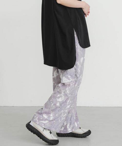 EKAL(エカル)の「プリントイージートラウザー(その他パンツ・レディース・グレー系その他/ブラック系その他・ONE)」の14枚目の写真