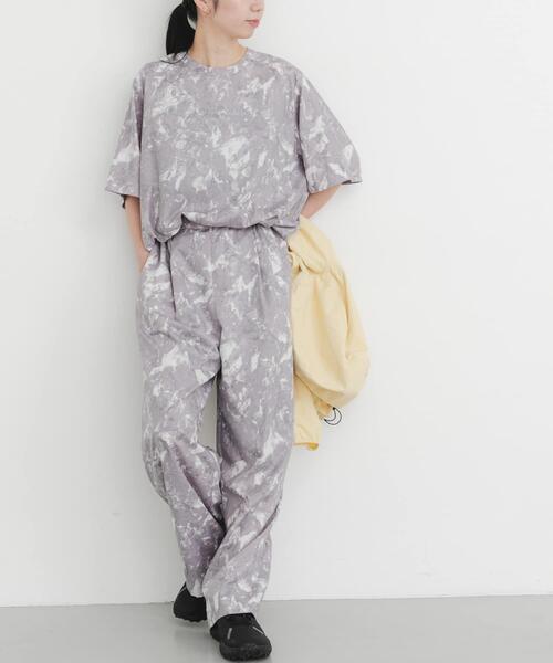 EKAL(エカル)の「プリントイージートラウザー(その他パンツ・レディース・グレー系その他/ブラック系その他・ONE)」の8枚目の写真