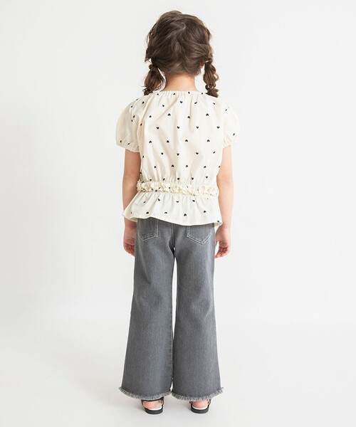 BRANSHES(ブランシェス)の「半袖チュニック(チュニック・キッズ・サックスブルー/ブラック/アイボリー・130/120/90/110/100/80)」の8枚目の写真