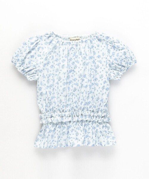 BRANSHES(ブランシェス)の「半袖チュニック(チュニック・キッズ・サックスブルー/ブラック/アイボリー・130/120/90/110/100/80)」の15枚目の写真