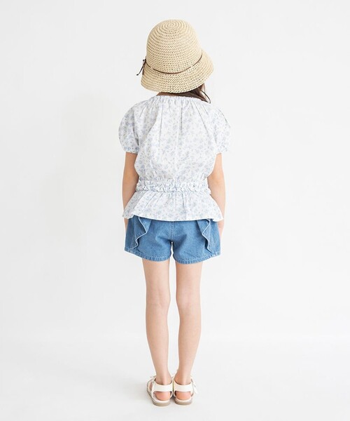 BRANSHES(ブランシェス)の「半袖チュニック(チュニック・キッズ・サックスブルー/ブラック/アイボリー・130/120/90/110/100/80)」の18枚目の写真