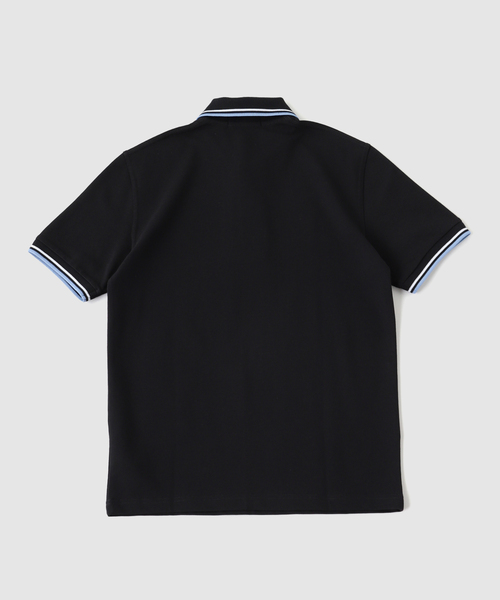 FRED PERRY（フレッドペリー）の「FRED PERRY / フレッドペリー M12 TWIN TIPPED FRED PERRY SH（Tシャツ/カットソー・メンズ・ブラック/ブラック系その他・38/40/42）」の3枚目の写真