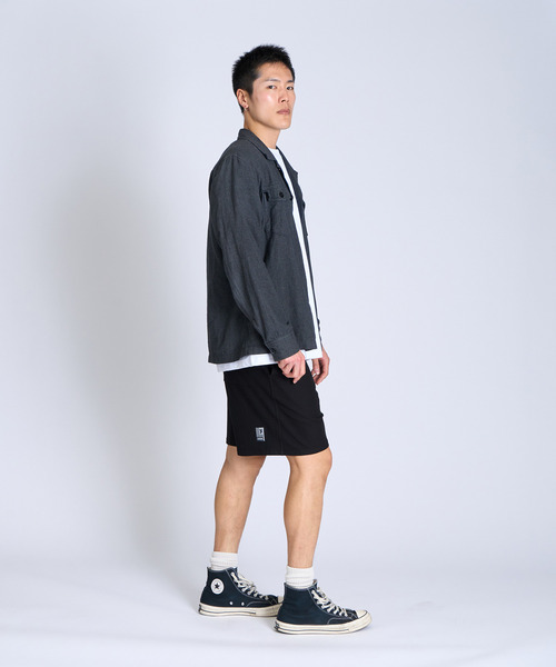 CHROME（クローム）の「［ CHROME / クローム ］LSC SHORTS OG LOGO / ライムストーン ケーブ ショーツ ロゴ 接触冷感 空間冷却 鍾乳洞 ハーフパンツ（その他パンツ・メンズ・ホワイト/ブラック・XL/L/M）」の13枚目の写真