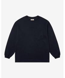sortie（ソルティ）の「Essential Comfort Poket Long Sleeve (Navy)（Tシャツ/カットソー）」