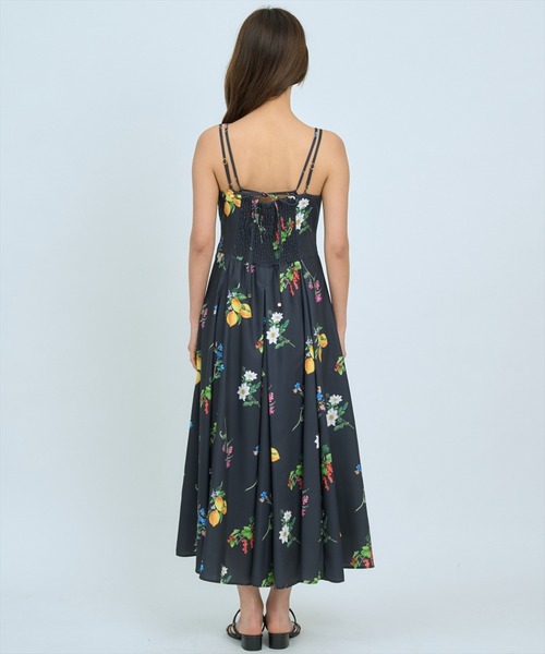 AND COUTURE(アンドクチュール)の「フルーツ×フラワープリントワンピース(ワンピース・レディース・ホワイト系その他/ブルー系その他/イエロー系その他・FREE)」の21枚目の写真
