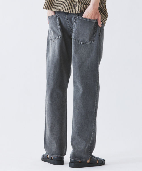 JOURNAL STANDARD relume（ジャーナルスタンダード　レリューム）の「クラフトデニム ナローストレートパンツ 12OZ（デニムパンツ・メンズ・ブルー/ブラックミックス/ブルー系その他・MEDIUM/LARGE）」の12枚目の写真