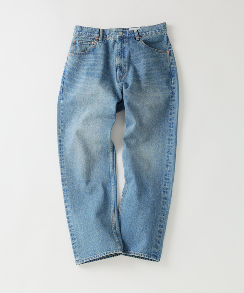 JOURNAL STANDARD relume（ジャーナルスタンダード　レリューム）の「クラフトデニム ナローストレートパンツ 12OZ（デニムパンツ・メンズ・ブルー/ブラックミックス/ブルー系その他・MEDIUM/LARGE）」の16枚目の写真