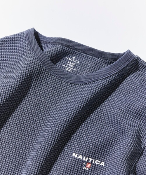 NAUTICA(ノーティカ)の「NAUTICA/ノーティカ Essentials タイトフィット S/S クルーネック ワッフル ピグメントTシャツ(Tシャツ/カットソー・メンズ・ネイビー/オリーブ/チャコールグレー・SMALL/MEDIUM/LARGE/X-LARGE/XX-LARGE)」の9枚目の写真