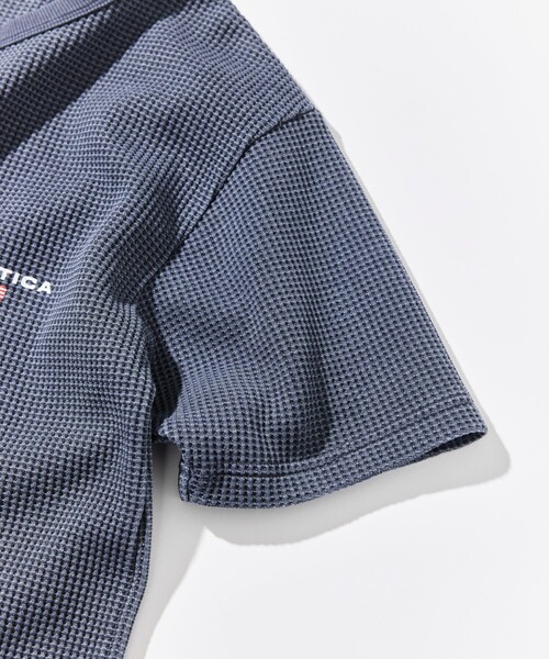 NAUTICA(ノーティカ)の「NAUTICA/ノーティカ Essentials タイトフィット S/S クルーネック ワッフル ピグメントTシャツ(Tシャツ/カットソー・メンズ・ネイビー/オリーブ/チャコールグレー・SMALL/MEDIUM/LARGE/X-LARGE/XX-LARGE)」の11枚目の写真