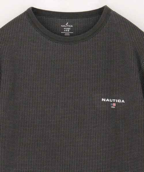 NAUTICA(ノーティカ)の「NAUTICA/ノーティカ Essentials タイトフィット S/S クルーネック ワッフル ピグメントTシャツ(Tシャツ/カットソー・メンズ・ネイビー/オリーブ/チャコールグレー・SMALL/MEDIUM/LARGE/X-LARGE/XX-LARGE)」の17枚目の写真