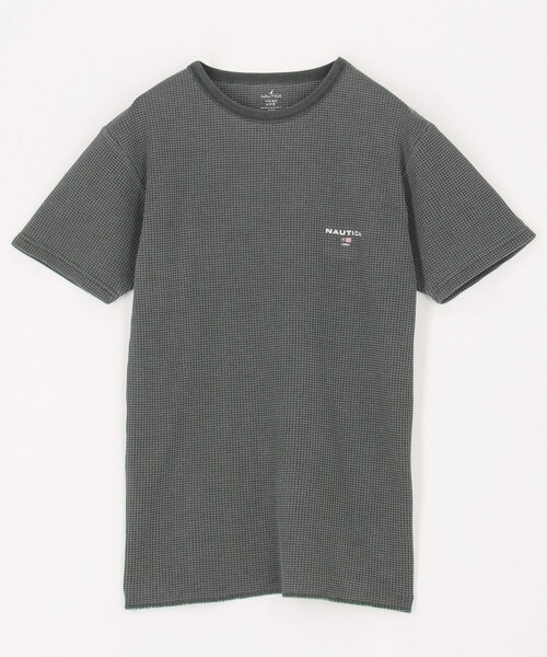 NAUTICA(ノーティカ)の「NAUTICA/ノーティカ Essentials タイトフィット S/S クルーネック ワッフル ピグメントTシャツ(Tシャツ/カットソー・メンズ・ネイビー/オリーブ/チャコールグレー・SMALL/MEDIUM/LARGE/X-LARGE/XX-LARGE)」の21枚目の写真