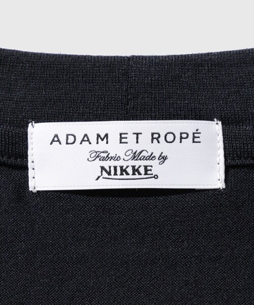 ADAM ET ROPE'（アダムエロペ）の「NIKKE ウール天竺 ノースリーブPO（タンクトップ・メンズ・ブラック/ネイビー・FREE）」の6枚目の写真