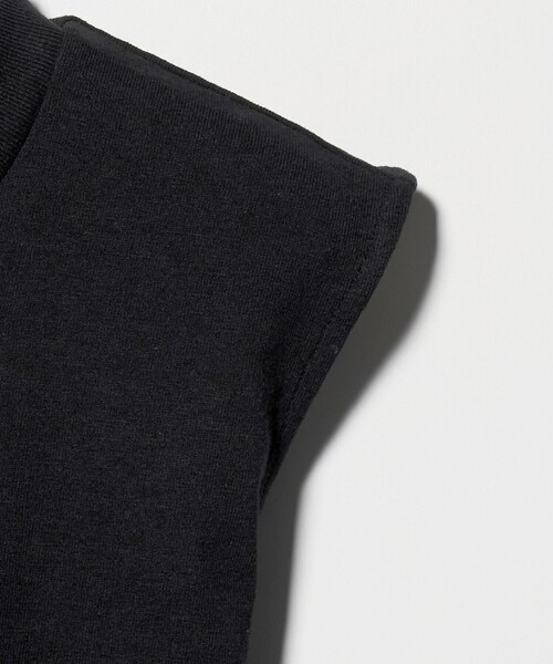 6(ロク)の「<6(ROKU)>コットン ビスチェ スリーブレス トップス(Tシャツ/カットソー・レディース・ホワイト/ブラック・FREE)」の12枚目の写真