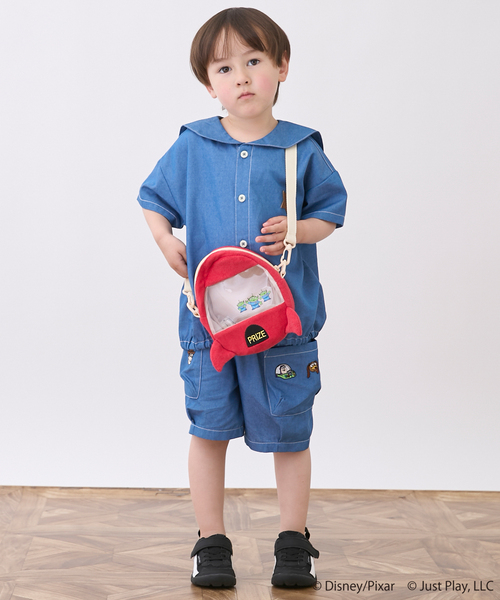 petit main（プティマイン）の「【Disney/Pixar】TOY STORY / ショルダーバッグ（ショルダーバッグ・キッズ・レッド/黄緑系・F）」の4枚目の写真