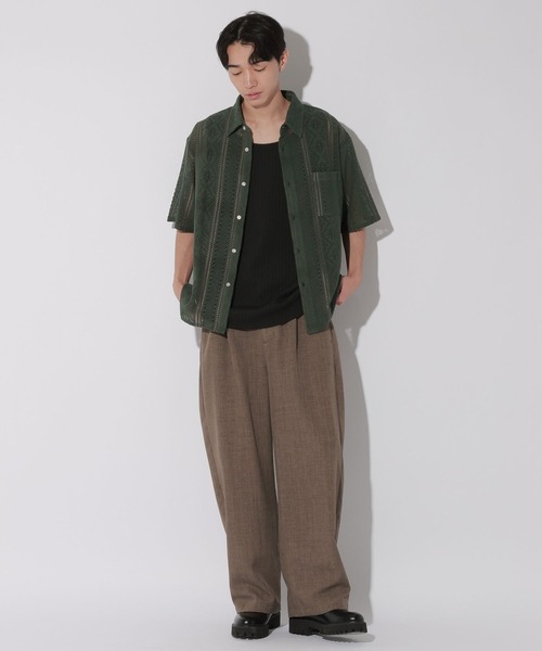 LAKOLE(ラコレ)の「楊柳タンクトップ / 675037(タンクトップ・メンズ・ホワイト/ブラック/グレー・MEDIUM/LARGE)」の7枚目の写真