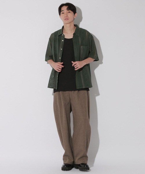 LAKOLE(ラコレ)の「楊柳タンクトップ / 675037(タンクトップ・メンズ・ホワイト/ブラック/グレー・MEDIUM/LARGE)」の8枚目の写真