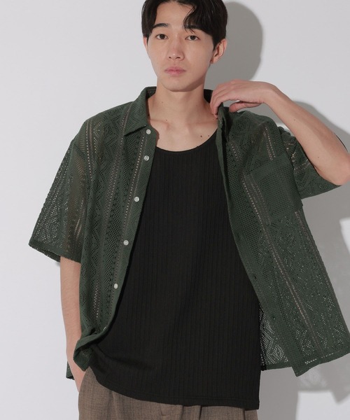 LAKOLE(ラコレ)の「楊柳タンクトップ / 675037(タンクトップ・メンズ・ホワイト/ブラック/グレー・MEDIUM/LARGE)」の10枚目の写真