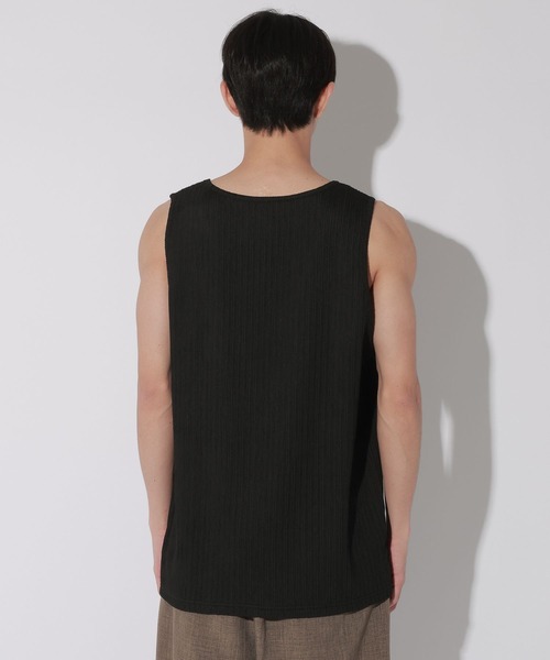 LAKOLE(ラコレ)の「楊柳タンクトップ / 675037(タンクトップ・メンズ・ホワイト/ブラック/グレー・MEDIUM/LARGE)」の14枚目の写真