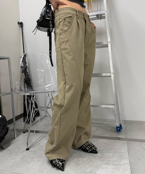 Figments(フィグメンツ)の「ウエスタンワークパンツ(その他パンツ・レディース・ブラック/ベージュ・LARGE/SMALL/MEDIUM)」の12枚目の写真