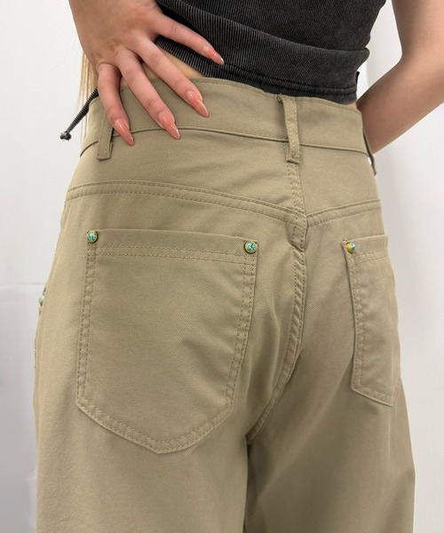 Figments(フィグメンツ)の「ウエスタンワークパンツ(その他パンツ・レディース・ブラック/ベージュ・LARGE/SMALL/MEDIUM)」の14枚目の写真