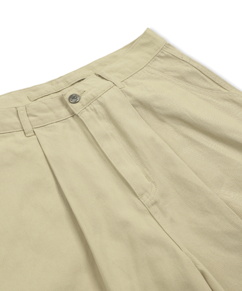 GLACK(グラック)の「GP190 ターンアップガウチョバミューダパンツ (ベージュ)(その他パンツ・レディース・その他・SMALL/MEDIUM/LARGE)」の6枚目の写真