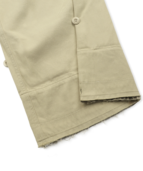 GLACK(グラック)の「GP190 ターンアップガウチョバミューダパンツ (ベージュ)(その他パンツ・レディース・その他・SMALL/MEDIUM/LARGE)」の2枚目の写真