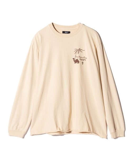 glamb（グラム）の「Egyptian Theater Cutsew / エジプシャンシアターカットソー（Tシャツ/カットソー・メンズ・ホワイト/ベージュ/イエロー・S/M/L）」の15枚目の写真