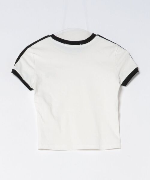 Ritzy(リッツィー)の「ラインデザインコンパクトTシャツ(Tシャツ/カットソー・レディース・ホワイト・M/L/S)」の6枚目の写真