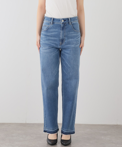 B.C STOCK(ベーセーストック)の「MCL / エムシーエル 別注 ストレッチデニムパンツ(その他パンツ・レディース・サックスブルー・MEDIUM/SMALL)」の16枚目の写真