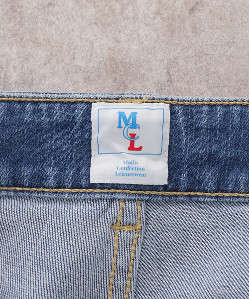 B.C STOCK(ベーセーストック)の「MCL / エムシーエル 別注 ストレッチデニムパンツ(その他パンツ・レディース・サックスブルー・MEDIUM/SMALL)」の10枚目の写真