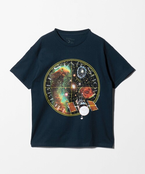 Cotton Expressions(コットンエクスプレッションズ)の「<COTTON EXPRESSIONS>HUBBLE STARSHOW Tシャツ(Tシャツ/カットソー・メンズ・ネイビー・M/L)」の1枚目の写真