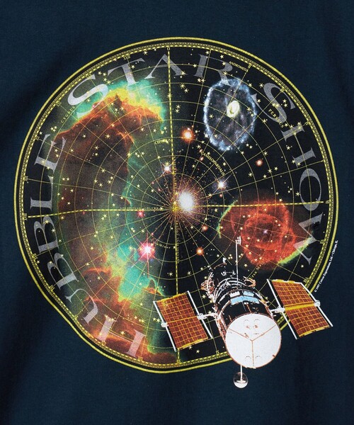 Cotton Expressions(コットンエクスプレッションズ)の「<COTTON EXPRESSIONS>HUBBLE STARSHOW Tシャツ(Tシャツ/カットソー・メンズ・ネイビー・M/L)」の7枚目の写真