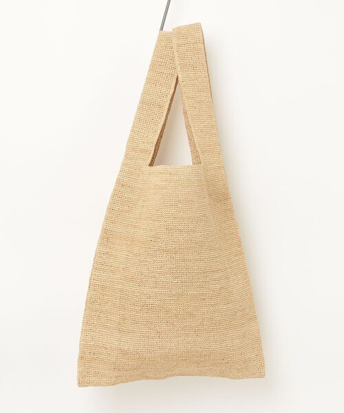 seya.（セヤ）の「seya. / セヤ：【レディース】RAFFIA SHOPPING BAG：PEFA003-1[ANN]（バックパック/リュック・レディース・ナチュラル・FREE）」の2枚目の写真