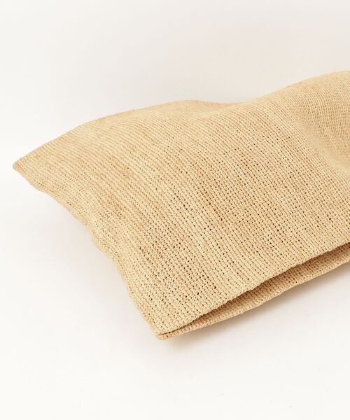 seya.（セヤ）の「seya. / セヤ：【レディース】RAFFIA SHOPPING BAG：PEFA003-1[ANN]（バックパック/リュック・レディース・ナチュラル・FREE）」の3枚目の写真