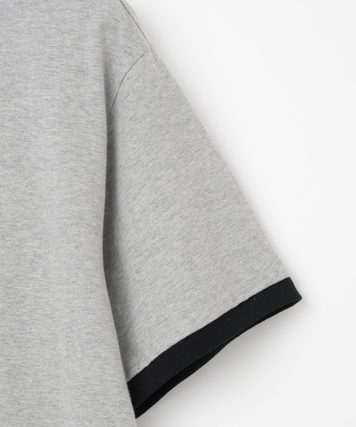 Millo Archive（ミロ アーカイブ）の「アーケイクモチーフリンガーティーシャツ[メランジグレー]（Tシャツ/カットソー・メンズ・その他・MEDIUM/LARGE/X-LARGE）」の3枚目の写真