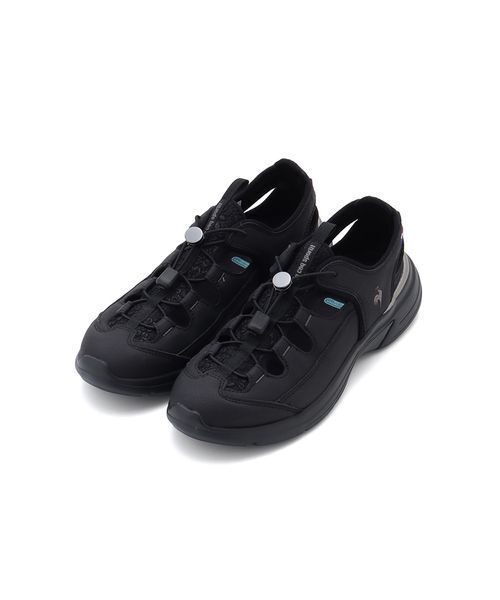 le coq sportif(ルコックスポルティフ)の「【le coq sportif】LCS LORRAINE SS(スニーカー・レディース・ブラック・25/23.5/24.5/24/23)」の1枚目の写真