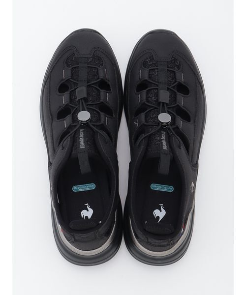 le coq sportif(ルコックスポルティフ)の「【le coq sportif】LCS LORRAINE SS(スニーカー・レディース・ブラック・25/23.5/24.5/24/23)」の4枚目の写真
