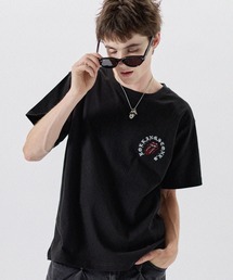 MSG（エムエスジー）の「MSG別注 THE ROLLING STONES ホースシューロゴラインストーン半袖Tシャツ（Tシャツ/カットソー）」