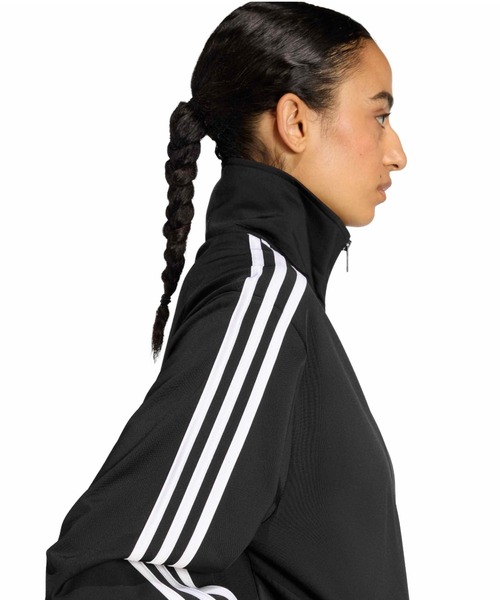 adidas(アディダス)の「adidas FIREBIRD TRACK TOP LOOSE / アディダス ファイヤーバード トラックトップ ルーズ(ジャージ・レディース・ブラック・S/M/L)」の5枚目の写真