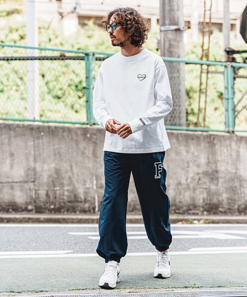felkod(フィルコッド)の「mlt5730- Heart Puff Print US Cotton Long Sleeve Tee ロングスリーブTシャツ(F26A230)(Tシャツ/カットソー・メンズ・ホワイト×イエロー/ネイビー/ブラック/ホワイト×レッド・S/M/L/XL)」の15枚目の写真