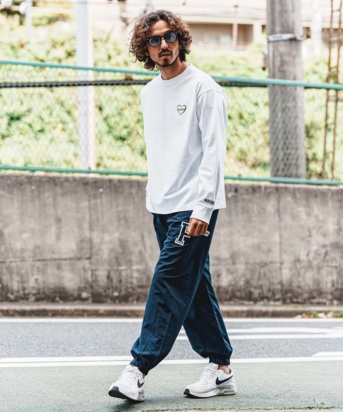felkod(フィルコッド)の「mlt5730- Heart Puff Print US Cotton Long Sleeve Tee ロングスリーブTシャツ(F26A230)(Tシャツ/カットソー・メンズ・ホワイト×イエロー/ネイビー/ブラック/ホワイト×レッド・S/M/L/XL)」の16枚目の写真