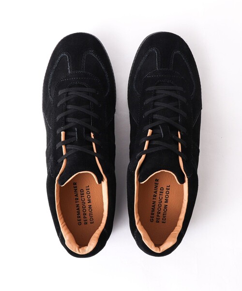 GERMAN TRAINER(ジャーマントレーナー)の「【GERMAN TRAINER/ジャーマン・トレーナー】42104 SUEDE LEATHER REPRODUCTED EDITION(スニーカー・メンズ・ブラック・43/42/41)」の3枚目の写真