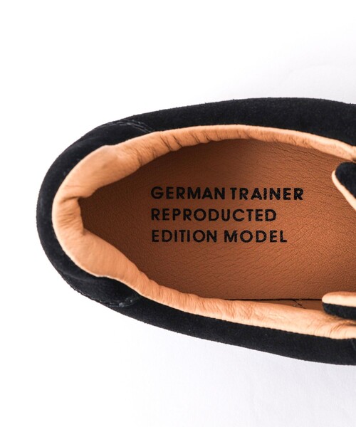 GERMAN TRAINER(ジャーマントレーナー)の「【GERMAN TRAINER/ジャーマン・トレーナー】42104 SUEDE LEATHER REPRODUCTED EDITION(スニーカー・メンズ・ブラック・43/42/41)」の18枚目の写真