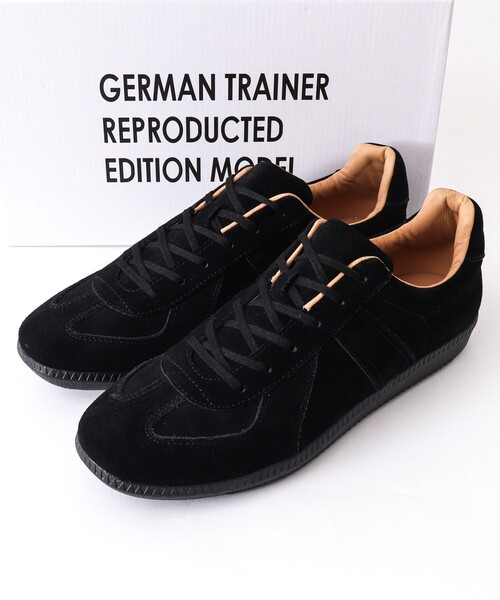 GERMAN TRAINER(ジャーマントレーナー)の「【GERMAN TRAINER/ジャーマン・トレーナー】42104 SUEDE LEATHER REPRODUCTED EDITION(スニーカー・メンズ・ブラック・43/42/41)」の20枚目の写真
