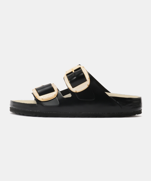 IENA(イエナ)の「《WEB/一部店舗限定》BIRKENSTOCK/ビルケンシュトック ARIZONA PEARL BIG BUCKLE(サンダル・レディース・ブラック・36/35/39/38/37)」の2枚目の写真