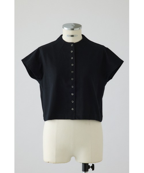 RIM.ARK（リムアーク）の「Neck darts cut tops(ネック ダーツ カット トップス)（Tシャツ/カットソー・レディース・グレー/ダークブルー/ホワイト/ブラック・38/36）」の5枚目の写真