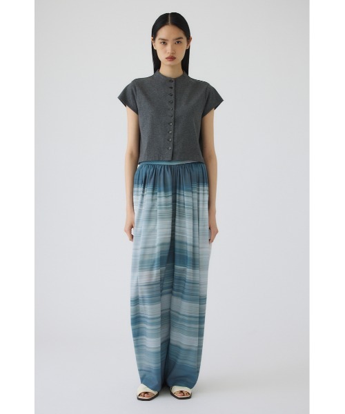 RIM.ARK（リムアーク）の「Neck darts cut tops(ネック ダーツ カット トップス)（Tシャツ/カットソー・レディース・グレー/ダークブルー/ホワイト/ブラック・38/36）」の15枚目の写真