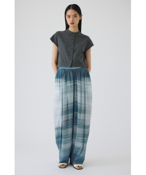 RIM.ARK（リムアーク）の「Neck darts cut tops(ネック ダーツ カット トップス)（Tシャツ/カットソー・レディース・グレー/ダークブルー/ホワイト/ブラック・38/36）」の17枚目の写真