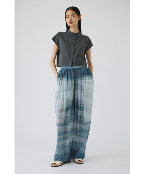 RIM.ARK（リムアーク）の「Neck darts cut tops(ネック ダーツ カット トップス)（Tシャツ/カットソー・レディース・グレー/ダークブルー/ホワイト/ブラック・38/36）」の18枚目の写真