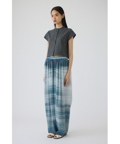 RIM.ARK（リムアーク）の「Neck darts cut tops(ネック ダーツ カット トップス)（Tシャツ/カットソー・レディース・グレー/ダークブルー/ホワイト/ブラック・38/36）」の19枚目の写真